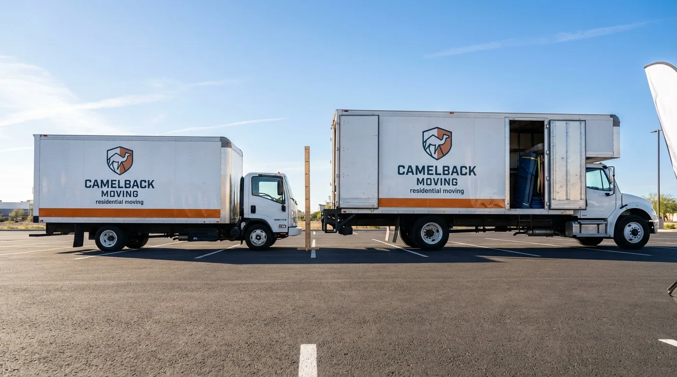 Moving truck size capacity guide in Port Norris